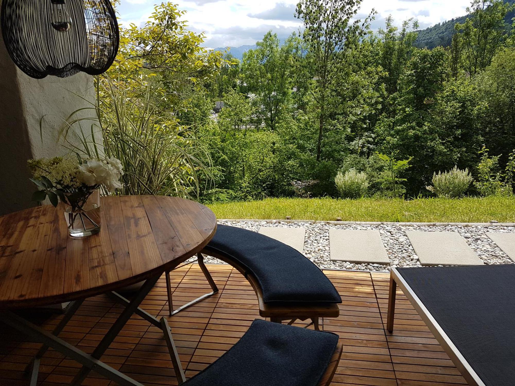 Exklusiver Souterrain - Zentral, Ruhig Mit Grosser Terrasse, Bergblick Und Privaten Sauna Zzgl Immenstadt im Allgäu Esterno foto